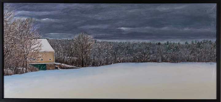 After the Storm View of Sunset Farm by Lorna Perkins