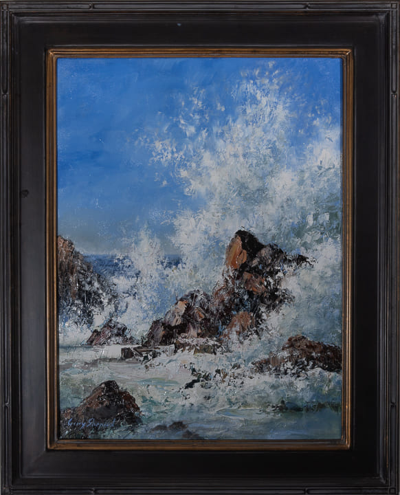 Crashing Surf by Gary Shepard
