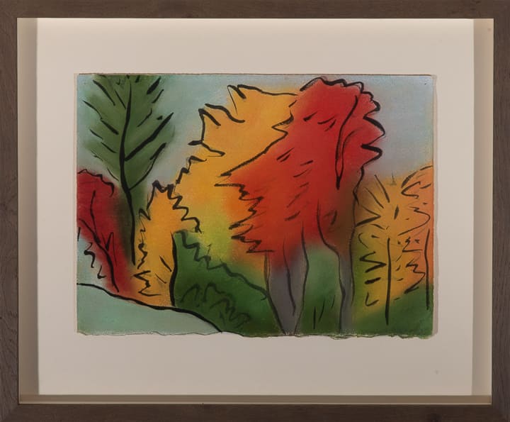 Fall Splendor Pool Pond by Susan Wadsworth
