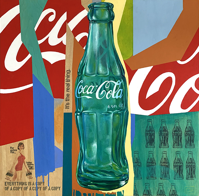 Coke Bottle by David Woodward