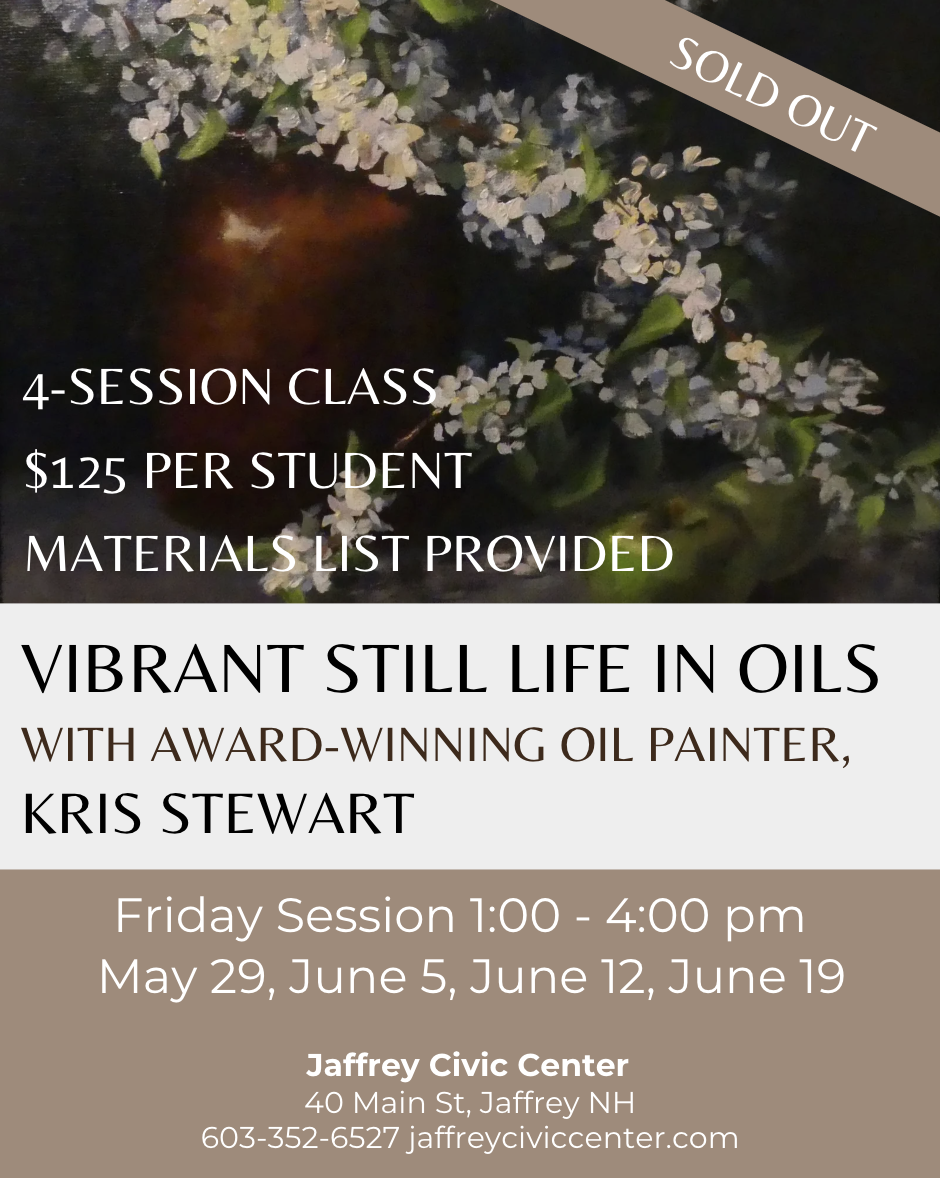 Vibrant Still Life in Oils with Kris Stewart