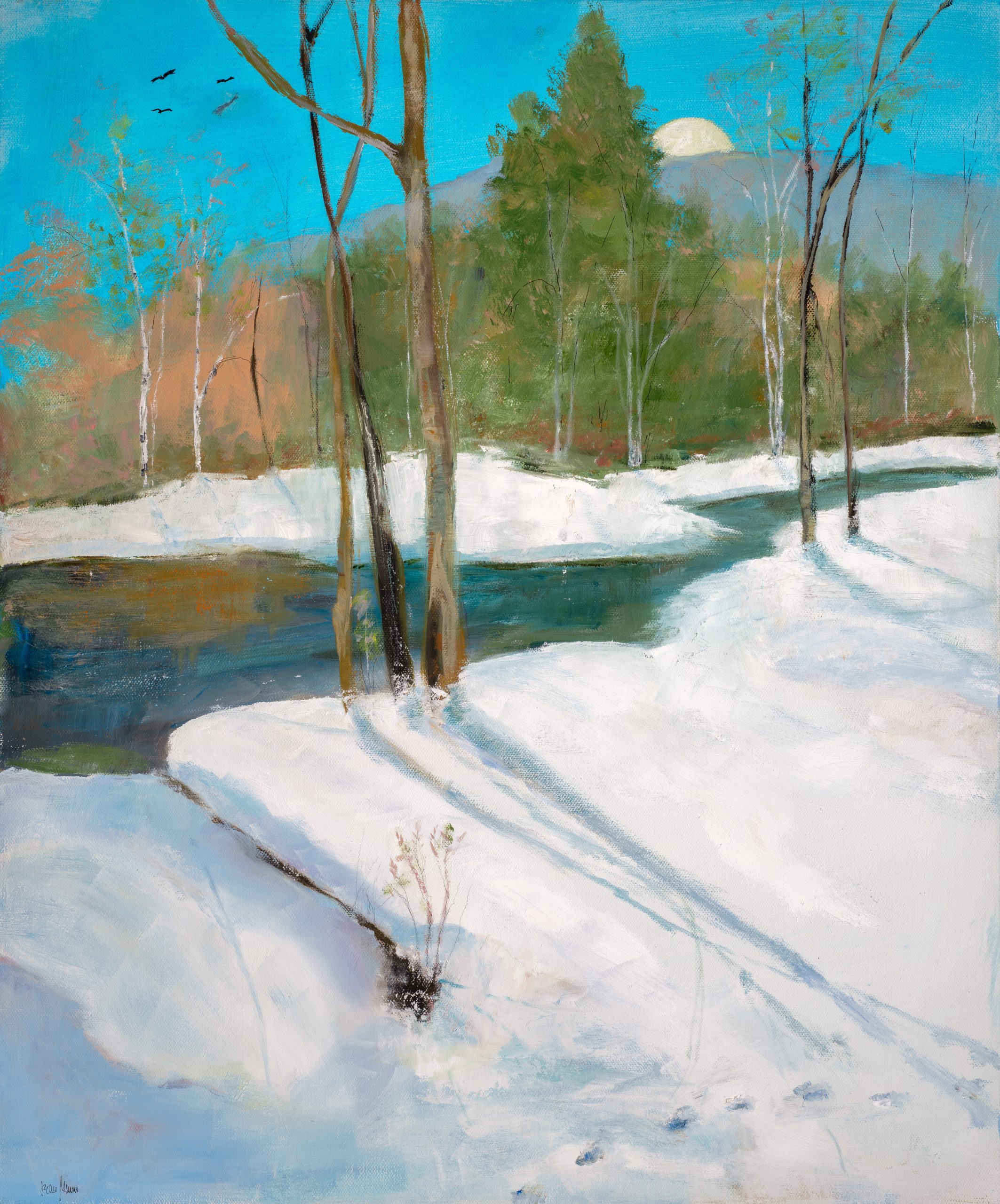 20x24 Oil Moon Over Pack Monadnock - Executive Director (1)