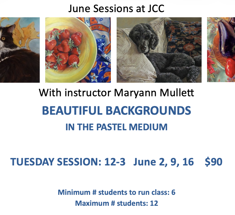 Beautiful Backgrounds Pastel Class with Maryann Mullett
