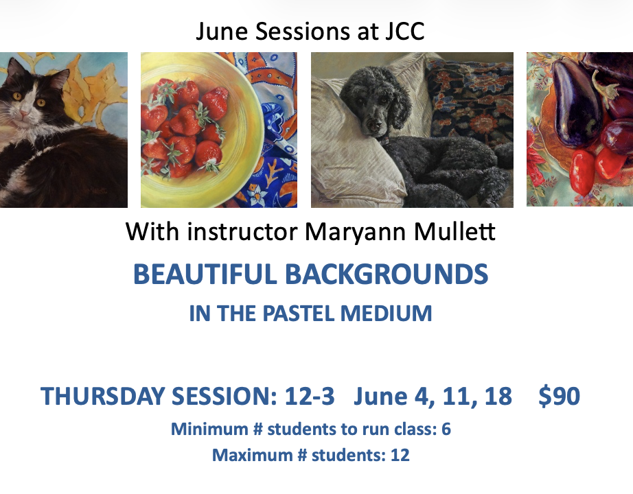 Beautiful Backgrounds Pastel Class with Maryann Mullett