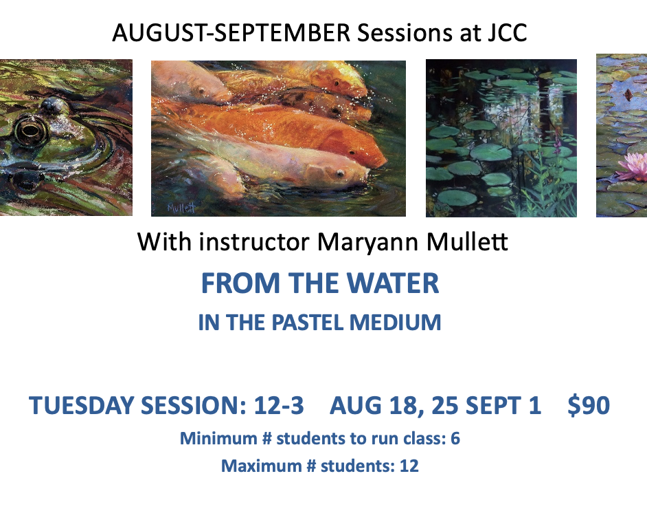 From the Water Pastel Class with Maryann Mullett