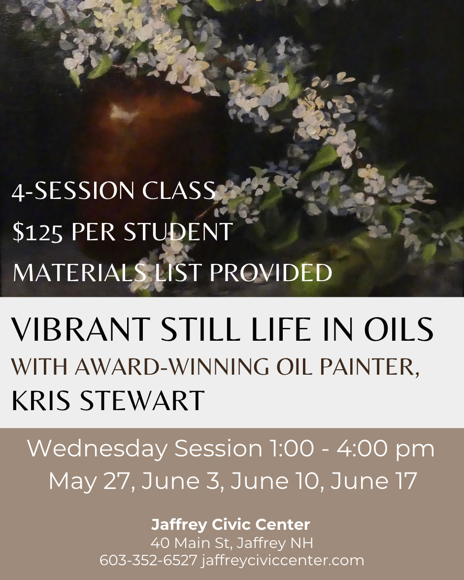 Vibrant Still Life in Oils with Kris Stewart